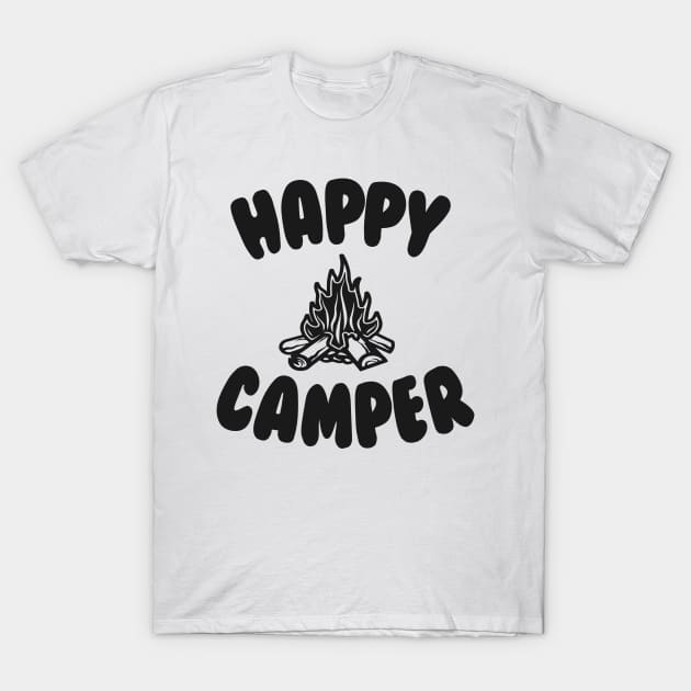 Happy Camper T-Shirt by Dojaja